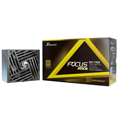 Seasonic FOCUS GX-750 ATX 3.1 750W 80 Plus Gold Modular PSU
