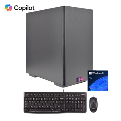 LOGIX i3 14th Gen 16GB RAM 500GB SSD PC Windows 11 Pro WiFi - IT Supplies Ltd