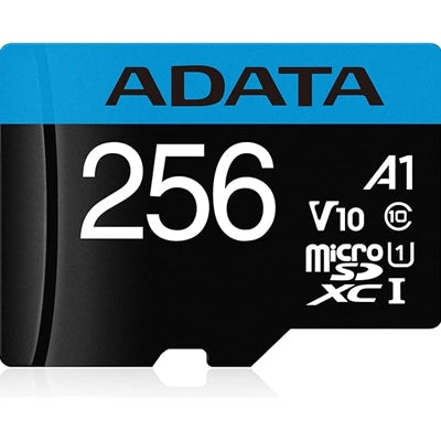 Adata Premier 256GB microSDXC UHS-I Memory Card – Class 10, V10