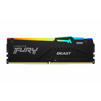 Kingston FURY Beast DDR5 RGB 32GB 5200MT/s CL40 Gaming Memory