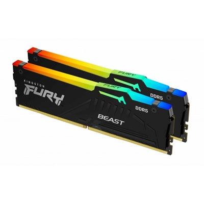 Kingston FURY Beast DDR5 RGB 64GB (2x32GB) 5200MT/s CL40 RAM