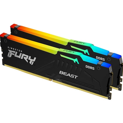 Kingston FURY Beast RGB 16GB DDR5 5600MT/s EXPO XMP Memory Kit