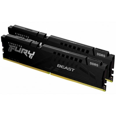 Kingston FURY Beast 32GB DDR5 6000MHz CL30 RAM Kit Black