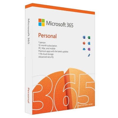 Microsoft 365 Personal 1 Year – Office Apps, AI & 1TB Cloud Storage - IT Supplies Ltd