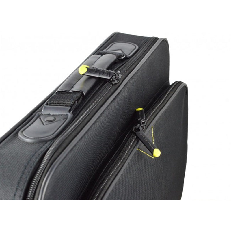 techair Classic 15.6 Laptop Briefcase Black with Lifetime Warranty