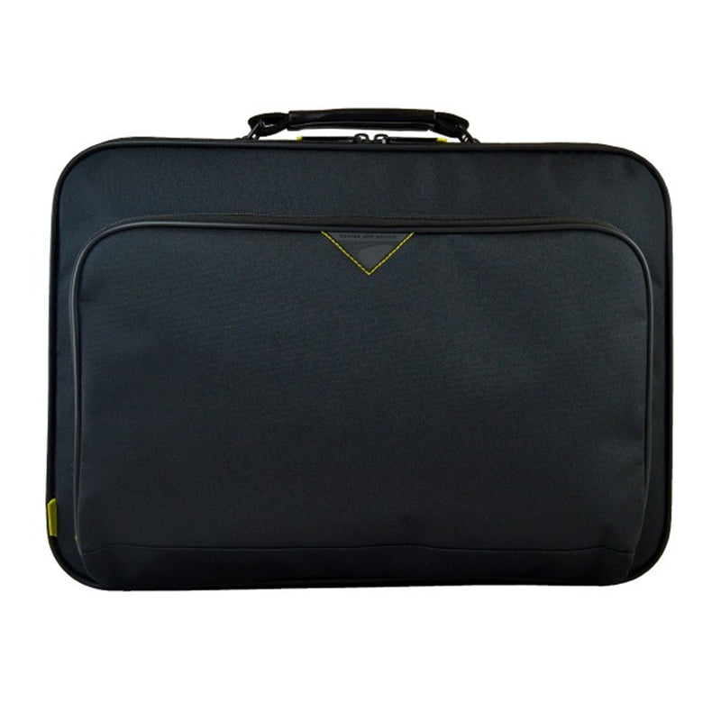 techair Classic 15.6 Laptop Briefcase Black with Lifetime Warranty