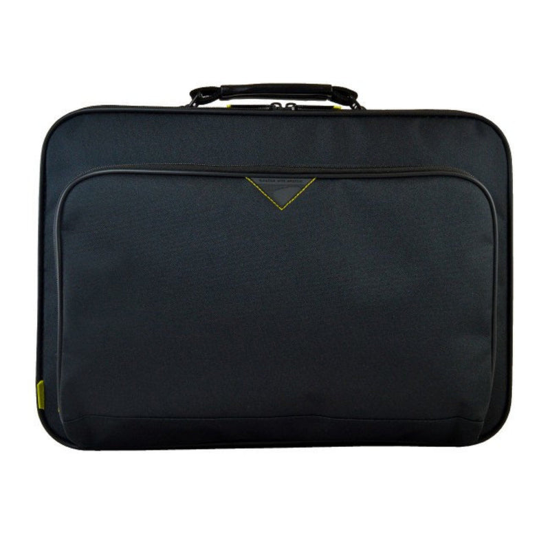 techair Classic 15.6 Laptop Briefcase Black with Lifetime Warranty