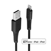 LINDY 31319 0.5m USB to Lightning Cable, Black - IT Supplies Ltd