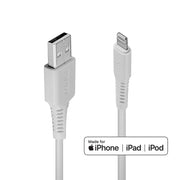 LINDY USB to lightning cable, White, MIFI Certified. 2M - IT Supplies Ltd