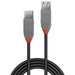 Lindy 36703 USB 2.0 Type A Extension Cable, Anthra Line 2m - IT Supplies Ltd