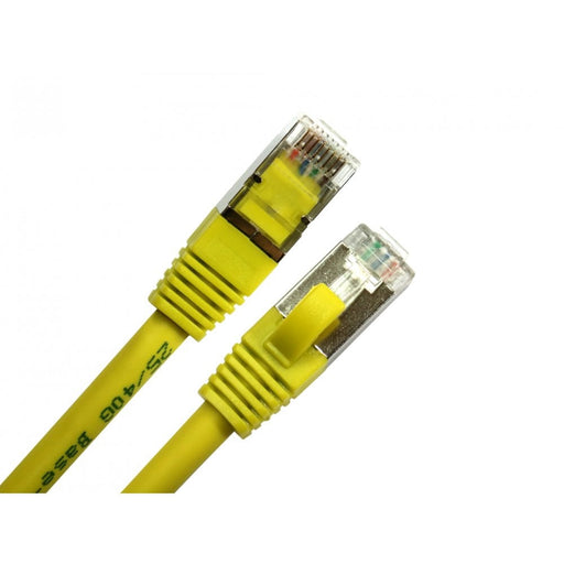 CAT8.1 LSZH S/FTP 26AWG Networking Cable, Yellow, 1m - IT Supplies Ltd