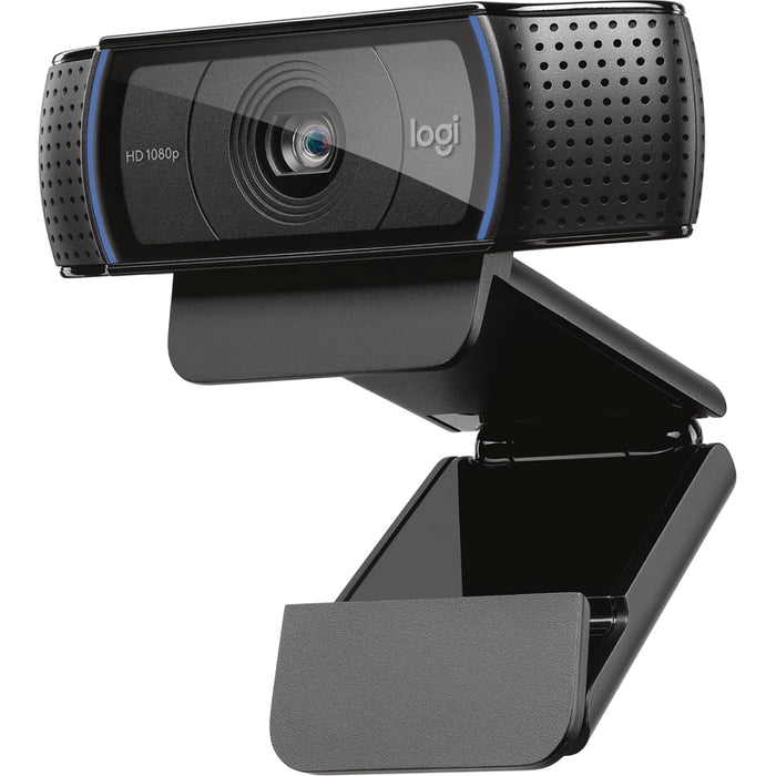 Logitech C920S HD Pro Webcam 1080p Privacy Shutter Stereo Mic