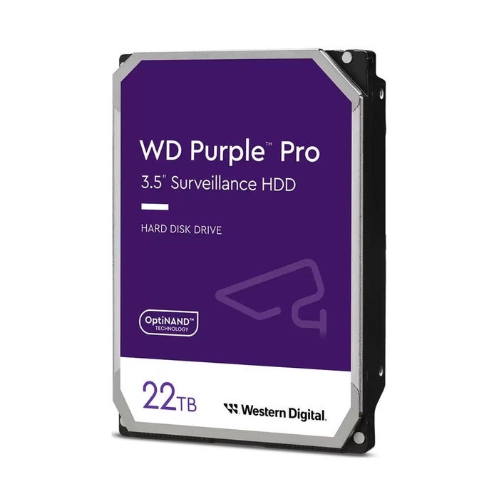 WD Purple Pro 22TB Surveillance HDD SATA 6Gb/s 3.5" WD221PURP