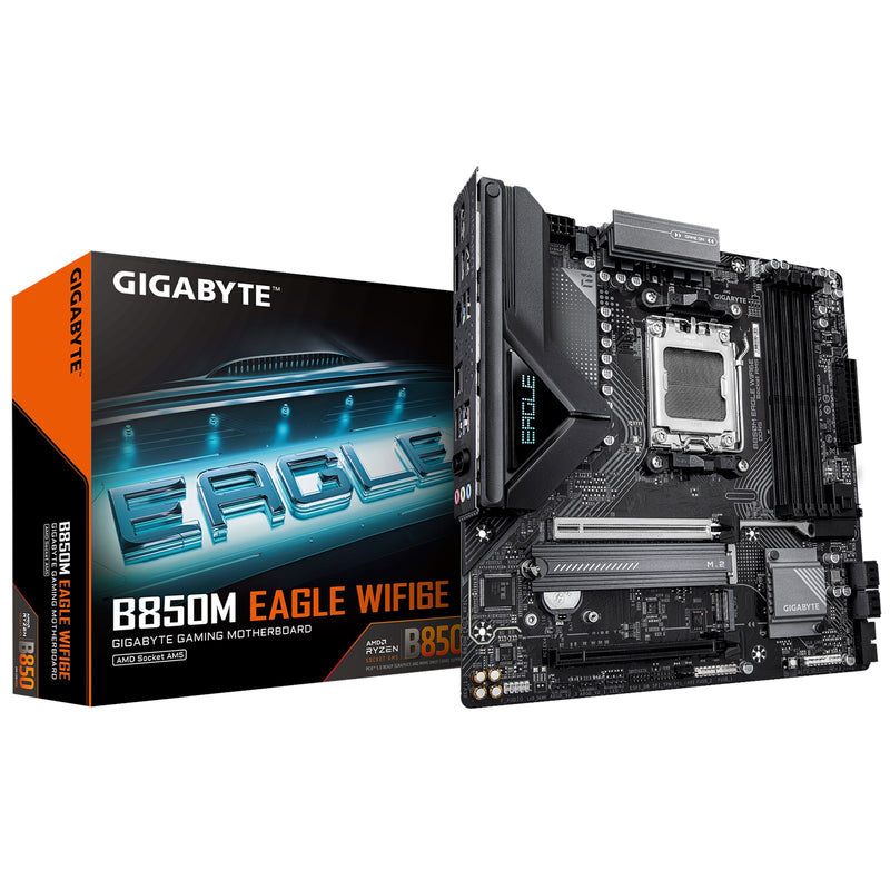 Gigabyte B850M Eagle WiFi6E AM5 Micro ATX DDR5 Motherboard