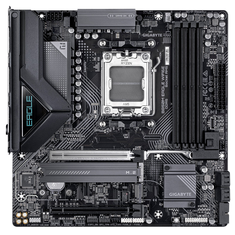 Gigabyte B850M Eagle WiFi6E AM5 Micro ATX DDR5 Motherboard