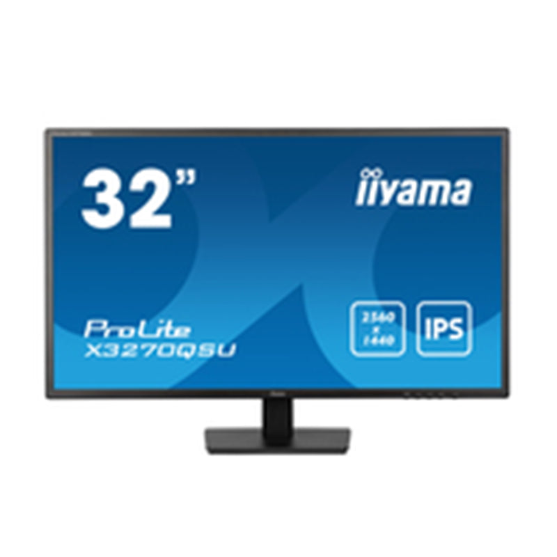 iiyama ProLite X3270QSU-B1 32” QHD IPS Monitor, 100Hz, FreeSync