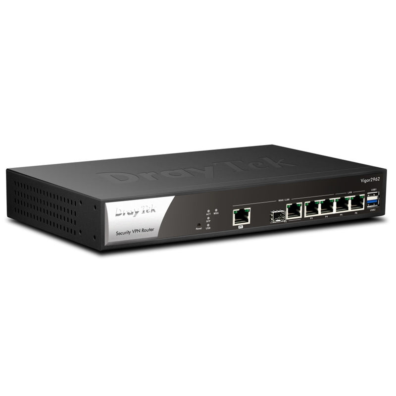DrayTek Vigor 2962 Dual WAN 2.5GbE VPN Firewall Router