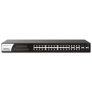 DrayTek VigorSwitch P1282 24-Port Gigabit PoE+ Smart Managed Switch - IT Supplies Ltd