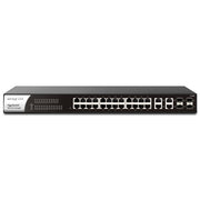DrayTek VigorSwitch P1282 24-Port Gigabit PoE+ Smart Managed Switch - IT Supplies Ltd