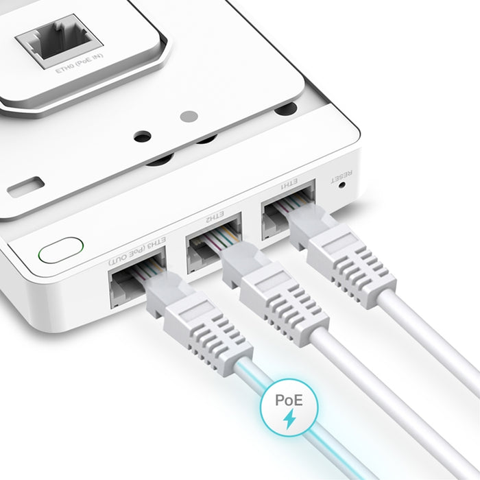 TP-Link Omada EAP235-Wall | AC1200 MU-MIMO Gigabit Wall AP