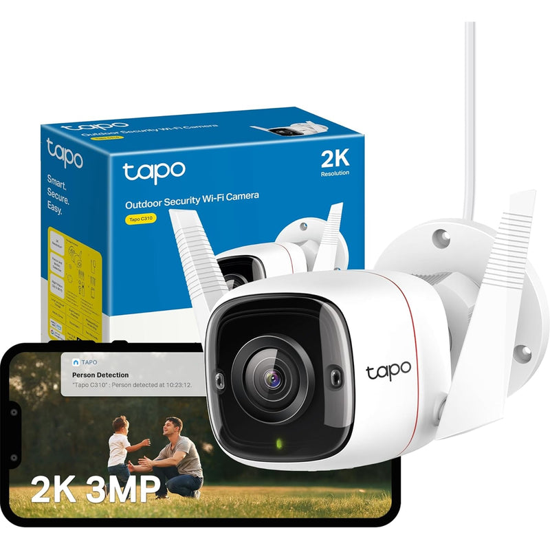 TP-Link Tapo C310 Outdoor 3MP WiFi Security Camera IP66