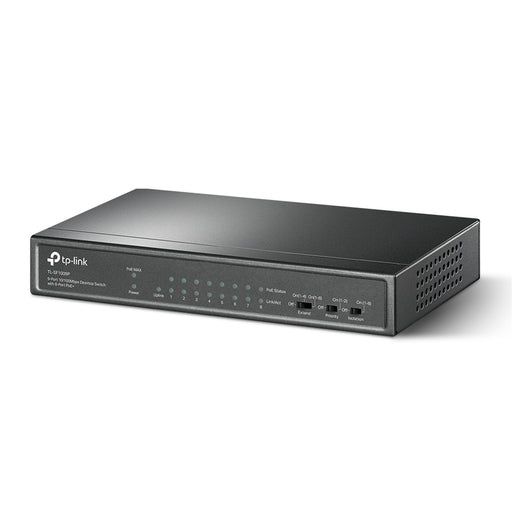 TP-Link TL-SF1009P 9-Port 10/100 Mbps Desktop Switch with 8-Port PoE+ Switch - IT Supplies Ltd