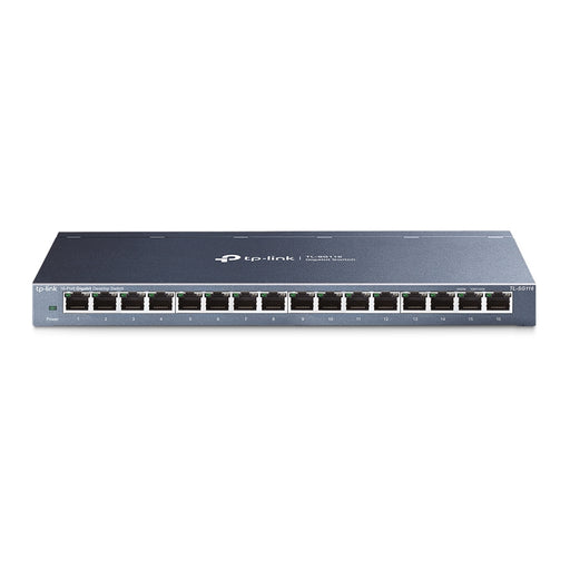 TP-Link TL-SG116 16-Port Gigabit Unmanaged Desktop/ Rackmount Network Switch, 10/100/1000 RJ45 Ports with Auto-MDI/MDIX Support - IT Supplies Ltd