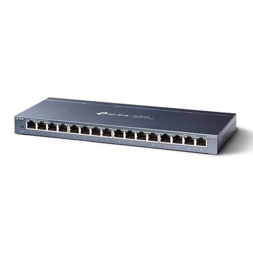 TP-Link TL-SG116 16-Port Gigabit Unmanaged Desktop/ Rackmount Network Switch, 10/100/1000 RJ45 Ports with Auto-MDI/MDIX Support - IT Supplies Ltd