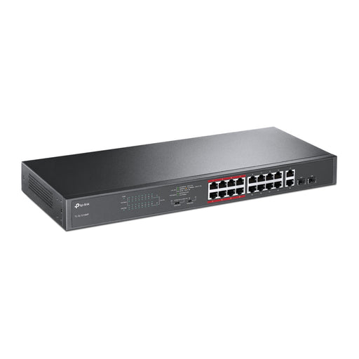 TP-Link TL-SL1218MP 16 Port Unmanaged Gigabit PoE+ Switch - IT Supplies Ltd