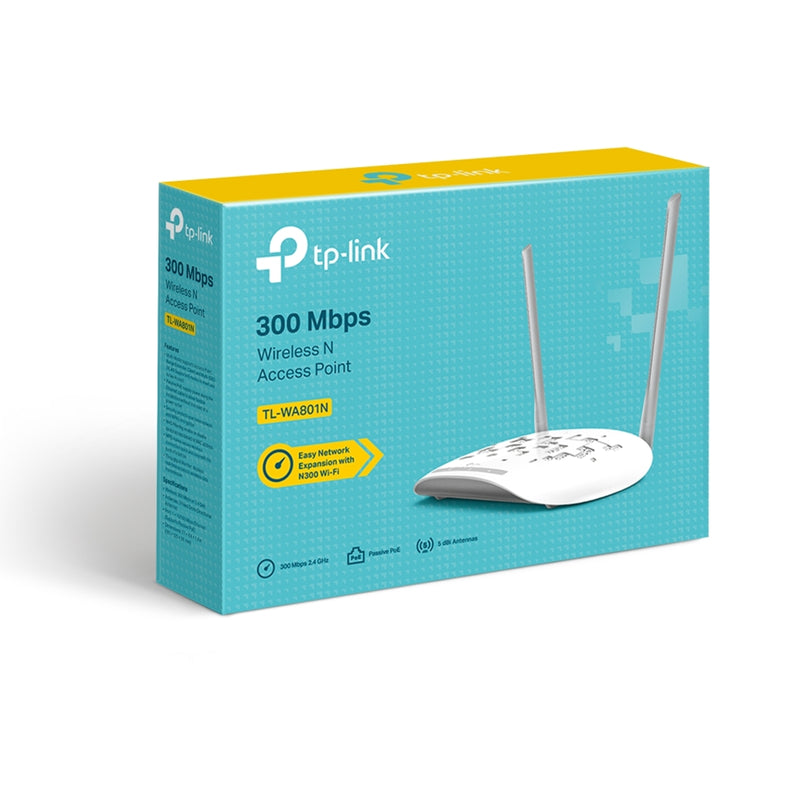 TP-Link TL-WA801N N300 Wireless Access Point Range Extender
