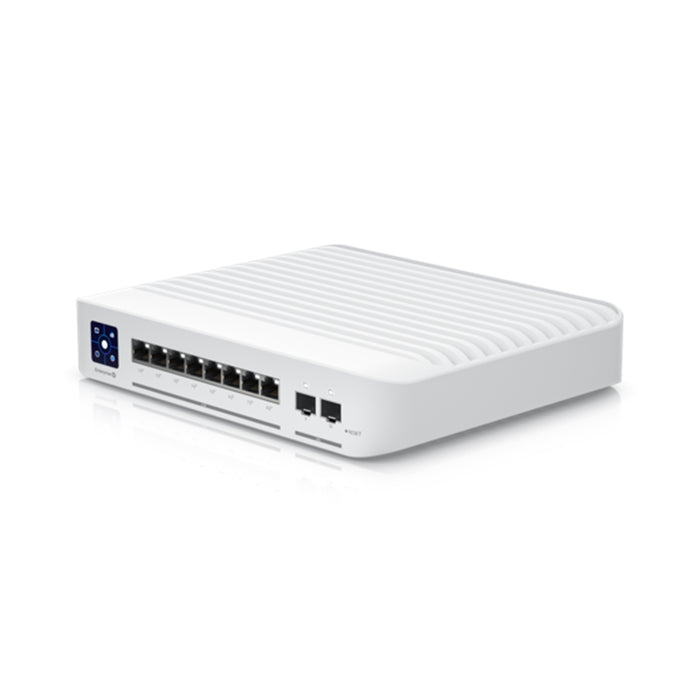 Ubiquiti UniFi Enterprise 8 PoE Managed Layer 3 Switch – 2.5GbE & 10G SFP+