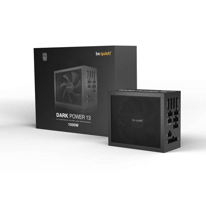 Be Quiet! Dark Power 13, 1000W Fully Modular, 80 PLUS Titanium, Quad Rail, 83.3A, 135mm Fan, ATX 3.0 PSU - IT Supplies Ltd
