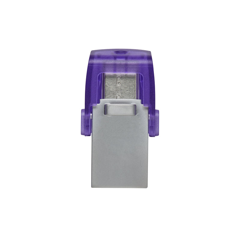 Kingston 256GB USB-C/USB-A Flash Drive – 200MB/s OTG, Dual Connector