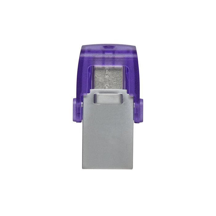 Kingston 256GB USB-C/USB-A Flash Drive – 200MB/s OTG, Dual Connector