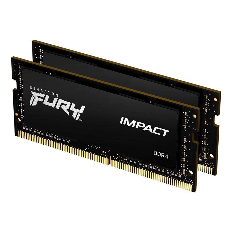 Kingston Fury Impact 16GB DDR4 3200MHz SODIMM (2x8GB) – CL20, Non-ECC