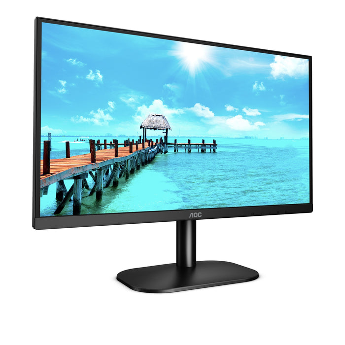 AOC 22B2H/EU 21.5 Inch Frameless Monitor, Full HD, Widescreen, VGA, HDMI, 4ms, 75Hz, VESA, Tilt - IT Supplies Ltd