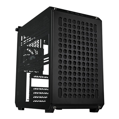 Cooler Master Qube 500 Flatpack, Black, Modular Mid-Tower w/ Tempered Glass Window, E-ATX/ATX/MicroATX/Mini-ITX - IT Supplies Ltd