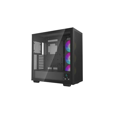 DeepCool Morpheus Case, Gaming, Black, Full Tower, 4 x USB 3.0 / 1 x USB Type-C, Tempered Glass Side Window Panel, 1x 420mm ARGB side fan, Mini-ITX / M-ATX / ATX / E-ATX - IT Supplies Ltd