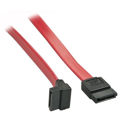 LINDY 33352 0.7m SATA Internal Cable 7 Pin To 90 Deg 7Pin, Compatible with SATA III and backwards compatible with SATA I and II - IT Supplies Ltd