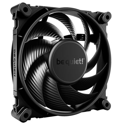 be quiet! Silent Wings 4 PWM Black Fan, 120mm, 1600RPM, 4-Pin PWM Fan Connector, Black Frame, Black Blades, Optimized Fan Blades for High End Performance, 2 Mounting Options - IT Supplies Ltd