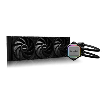 be quiet! Pure Loop 2 360mm AIO CPU Water Cooler, Universal Socket, 3x Pure Wings 3 120mm PWM high-speed fans, 2100RPM, ARGB, 3-year manufacturers warranty - IT Supplies Ltd