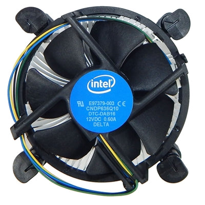 Intel E97379-003 Intel Socket 80mm 2500RPM Black OEM Heatsink &amp; Fan CPU Cooler Reliable and Efficient Cooling Solution Designed for Intel LGA115x Processors - IT Supplies Ltd