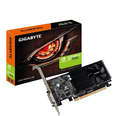 Gigabyte Nvidia GeForce GT 1030 2GB DDR5 Low Profile Single Fan Graphics Card - IT Supplies Ltd