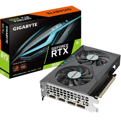 Gigabyte Nvidia GeForce RTX 3050 EAGLE OC 6GB Dual Fan Graphics Card - IT Supplies Ltd