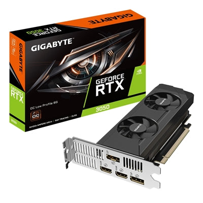 Gigabyte Nvidia GeForce RTX 3050 OC 6GB Low Profile Dual Fan Graphics Card - IT Supplies Ltd