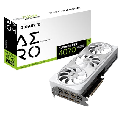 Gigabyte Nvidia GeForce RTX 4070 SUPER AERO OC 12GB Graphics Card - IT Supplies Ltd