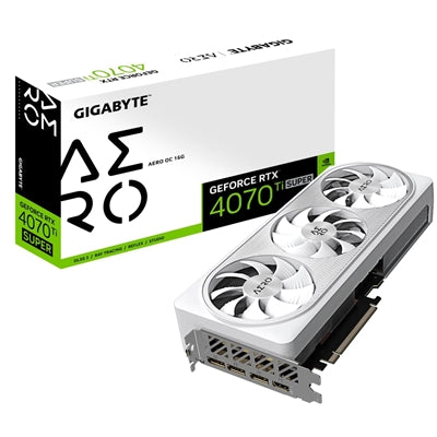 Gigabyte Nvidia GeForce RTX 4070 Ti SUPER AERO OC 16GB Graphics Card - IT Supplies Ltd