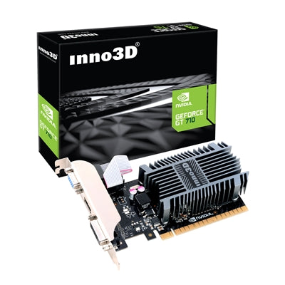 Inno3D Nvidia GeForce GT710 2GB DDR3 Low Profile Silent Graphics Card - IT Supplies Ltd