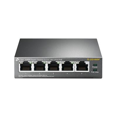 TP-Link 5-Port GB Desktop Switch with 4-Port PoE+ - IT Supplies Ltd