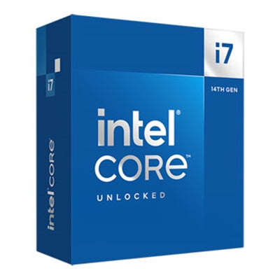 Intel Core i7 14700K 3.4GHz 20 Core LGA 1700 Raptor Lake Processor, 28 Threads, 5.6GHz Boost, Intel UHD 770 Graphics - IT Supplies Ltd